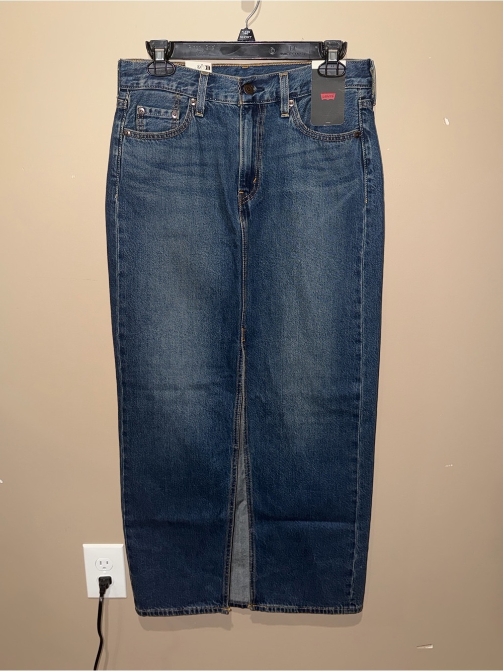 Levi's Women’s Straight Dark Blue Skirt
